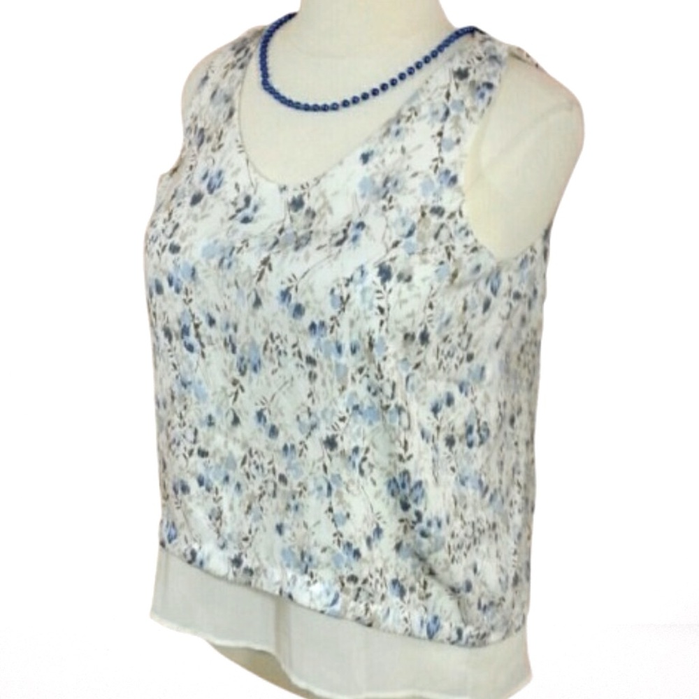 Gap Sleeveless Sheer Blouse. NWOT